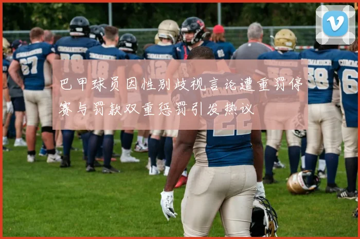 巴甲球员因性别歧视言论遭重罚停赛与罚款双重惩罚引发热议